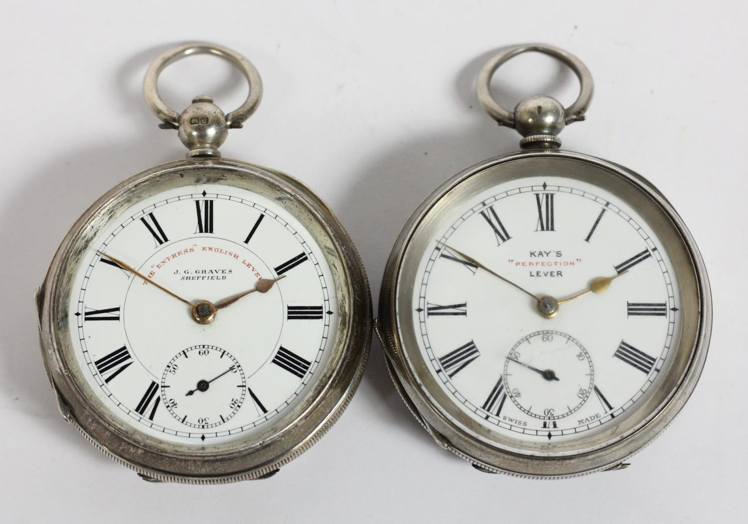 Jg graves sheffield pocket watch hot sale