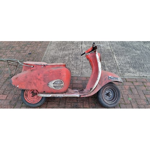 221 - c.1960 BSA Sunbeam, 250cc. Registration number not registered. Frame number not found. Engine number... 