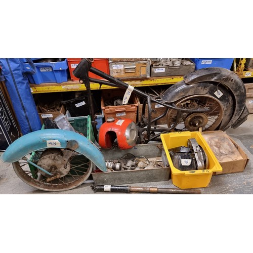 225 - c.9164 BSA A65 Project. Registration number not registered. Frame number A50 RP 5198 Engine number A... 