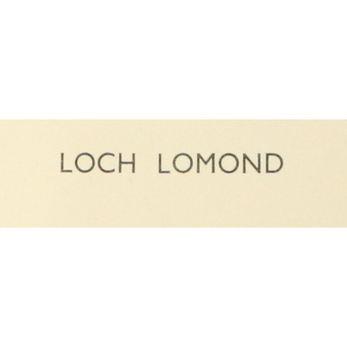 38 - An unframed carriage print 'Loch Lomand, Scotland' by Frank Mason