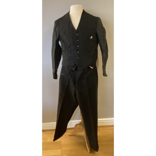 68 - A British Railways N.E.R Hull West goods guards uniform for J.W. Harrison, Mineral Priory, made by R... 