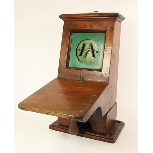 87 - A Midland & Great Northern railway signal-box telegraph box (block instrument) from the Spalding- Wi... 