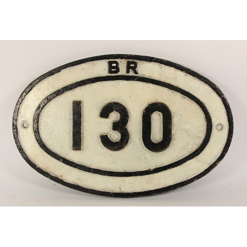 102 - A B.R. '130' bridge plate