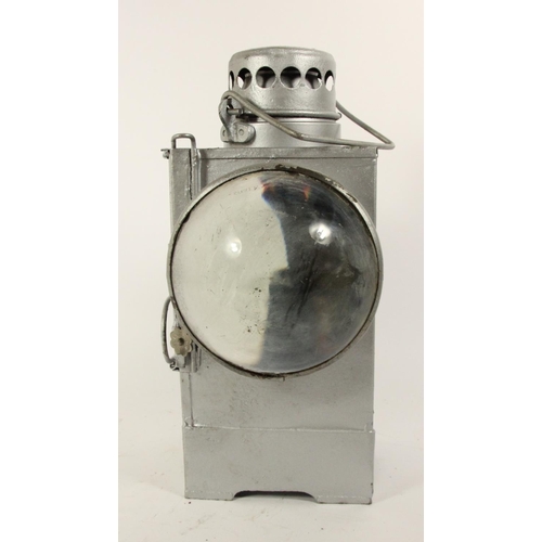 151 - A silver signal lamp with burner