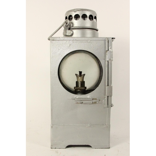 151 - A silver signal lamp with burner