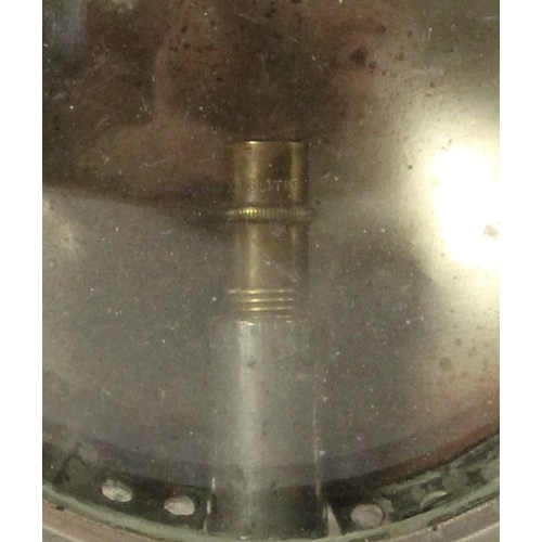 153 - A L.N.W.R carbide handlamp