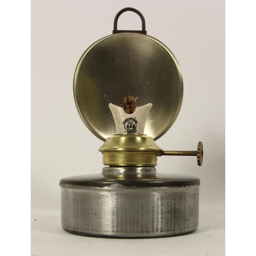 161 - A yellow topped 4 aspect B.R fogging handlamp, complete with burner