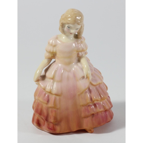 122 - Five Royal Doulton figurines to include, The Last Waltz (HN2315) 20cm, Patricia (HN3365) 24cm, Charl... 