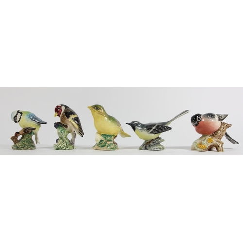 127 - Fourteen Beswick bird figurines to include, Snowy Owl 17cm, Lapwing (2416) 15cm, Kingfisher (2371) 1... 