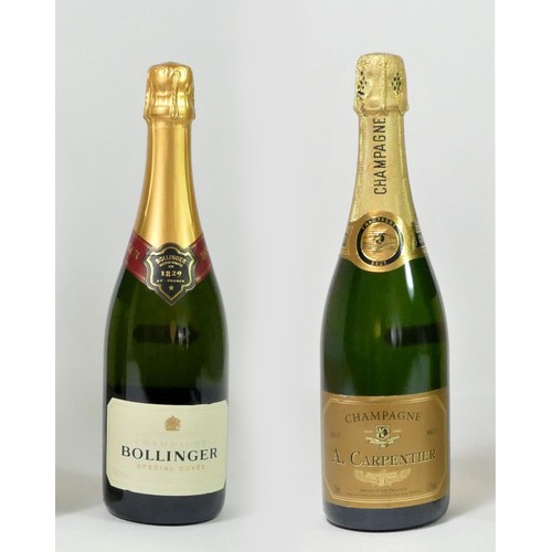 162 - Bollinger Special Cuvee Champagne and A. Carpentier Champagne (2).