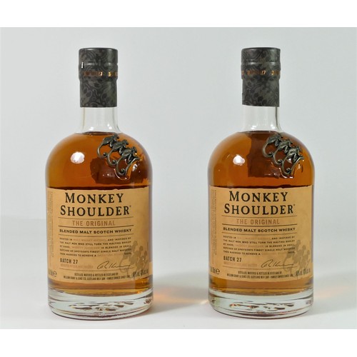 174 - Monkey Shoulder Whiskey, The Original, Batch 27 x 2, 70cl