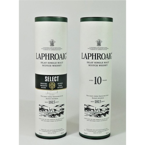 176 - Laphroaic single malt, Select and Aged ten Years (2)