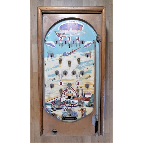 301 - Genco's Airport by Genco Manufacturing Company of Chicago (1931-1958), c.1930/40's, a hand painted w... 