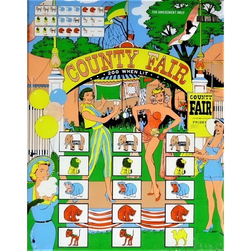 316 - Country Fair by Auto Bell Novelty, USA, an electric slot machine, c. 1956, 168 x 62 x 45cm