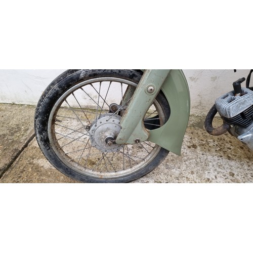 226 - 1965 Suzuki MD, M15/M15D moped, 49cc. Registration number MVX 4C. Frame number 200527. Engine number... 