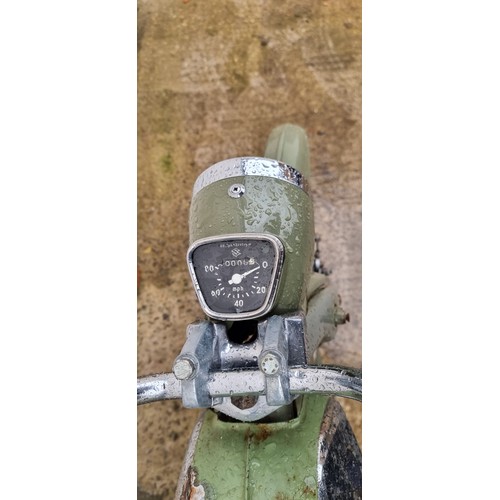 226 - 1965 Suzuki MD, M15/M15D moped, 49cc. Registration number MVX 4C. Frame number 200527. Engine number... 