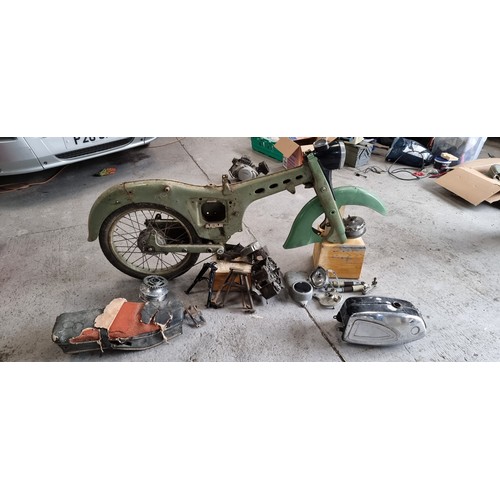 227 - c.1965 Suzuki MD, M15/M15D moped, 49cc, project. Registration number not registered. Frame number 20... 