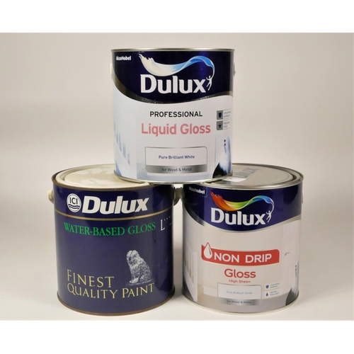 56 - Approximately 50 tins of Dulux paint, mainly consisting  emulsion, various colours to including shad... 