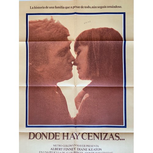 402 - Donde Hay Cenizas (1982) 'Shoot The Moon' Argentinian film poster, starring Albert Finney and Diane ... 