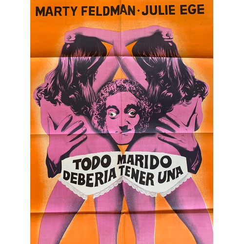 411 - Todo Marido Dereria Tener Una (1970) 'Every Home Should Have One' Argentinian film poster, starring ... 