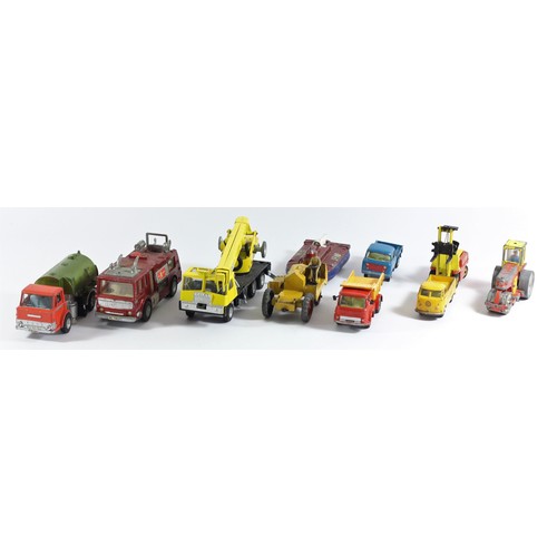 68 - Ten Corgi Toys die-cast vehicles, to include : 

Bedford Tractor Unit
Coles Hydra Truck
Huir-Hill Du... 