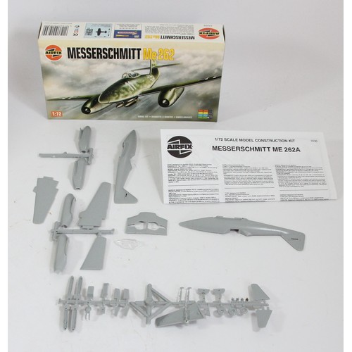 211 - A Aoshima Yamaha SR400S 1995 1:12 scale model kit, sealed, together with a Airfix 1:72 scale WWII RA... 