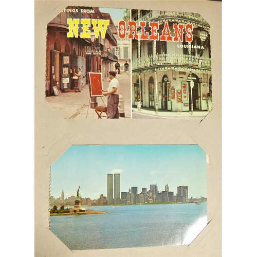 254 - A collection of postcards, mainly of European, American and Asian cities, also including comic and m... 