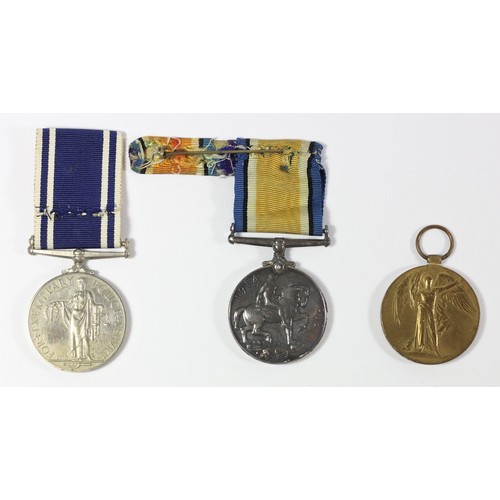 278 - Police Long Service, awarded to Sergt Bertram Binmore, Flintshire, box, together with a pair awarded... 