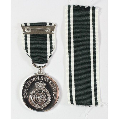 290 - Ambulance Service (emergency duties) Long Service and Good Conduct Medal, awarded to Harold Humphrey... 