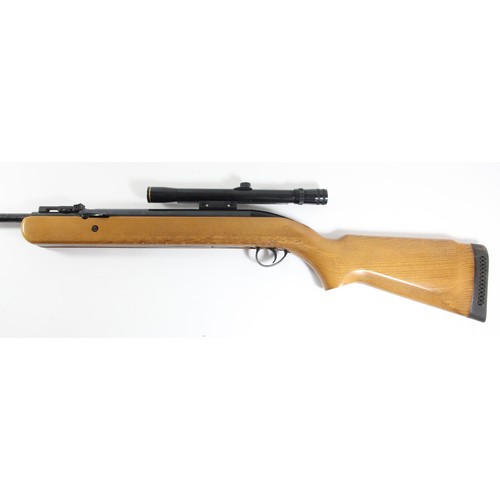 314 - A BSA .22 calibre air rifle, with BSA 4x20 sight, soft case