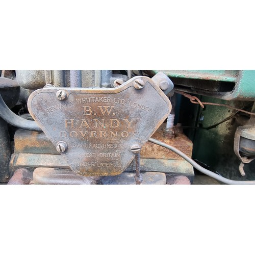 302 - 1948 Aveling Barford GA roller. Registration number FFU134 (not on DVLA records). Serial number GA 0... 