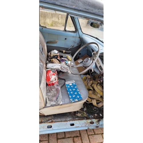 411 - 1959 Ford Consul MkII, Lowline 1,703cc. Registration number WWF 566 (see text). Chassis number unkno... 