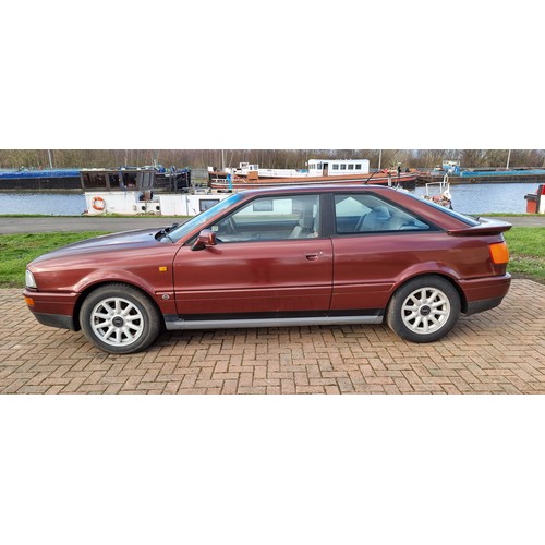 420 - 1989 Audi Coupe Quattro, 2226cc. Registration number G323 JWA. Vin number WAUZZZ8BZKA011711. Engine ... 