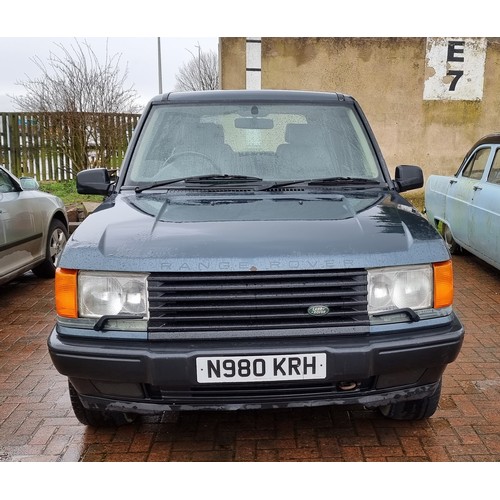 429 - 1995 Land Rover Range Rover (P38) 2.5DSE. Registration number N980 KRH. Chassis number SALLPAMW7MA31... 