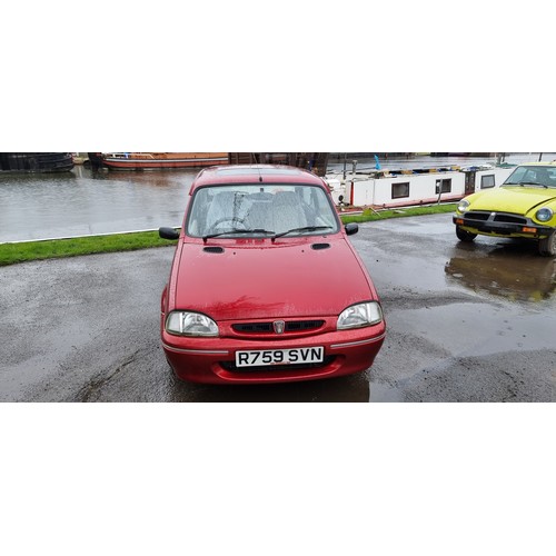 430 - 1998 Rover Metro 100 Ascot SE diesel, 1,527cc. Registration number R759 SVN. Chassis number SAXXPFNB... 