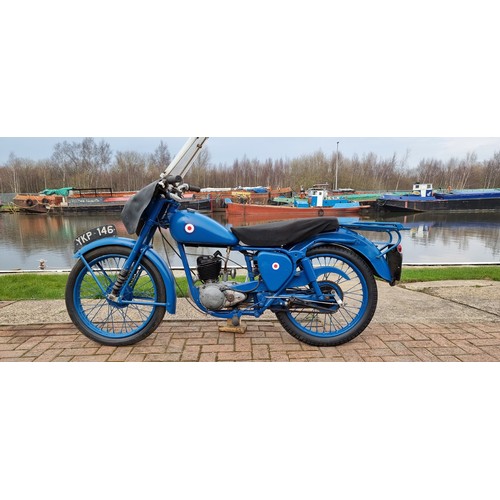 517 - 1957 BSA Bantam Major D3, 150cc. Registration number YKP 146. Frame number CD3 8175. Engine number D... 