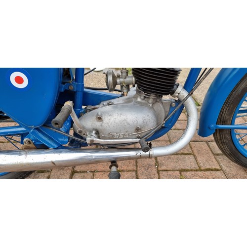 517 - 1957 BSA Bantam Major D3, 150cc. Registration number YKP 146. Frame number CD3 8175. Engine number D... 