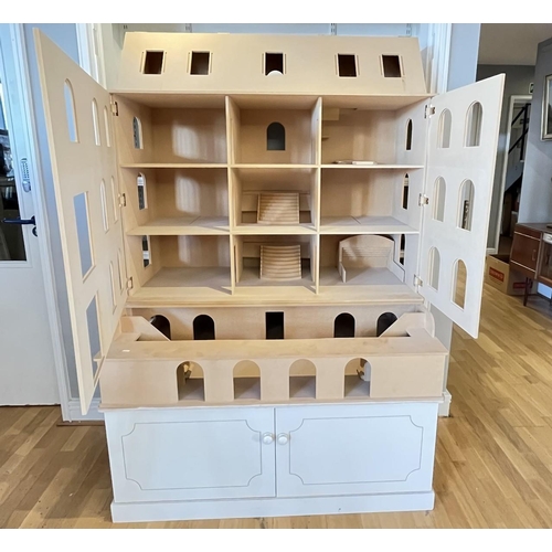 A substantial dolls house of 'Ashcroft Hall' made by The Dolls House
