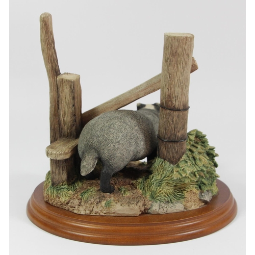 Border Fine Arts, Thirsty Work JH45 by David Walton 15 x 10 cm