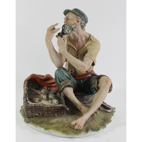 Capodimonte Germany Porcelain Blanc de Chine Crown N Mark