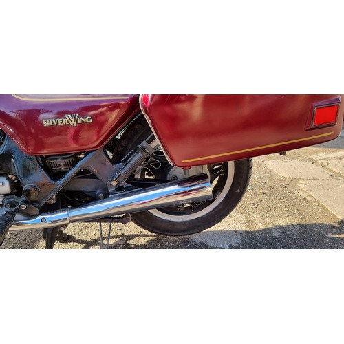 404 - 1983 Honda Silver Wing, 499cc. Registration number APV 630Y. Frame number PC024000602. Engine number... 