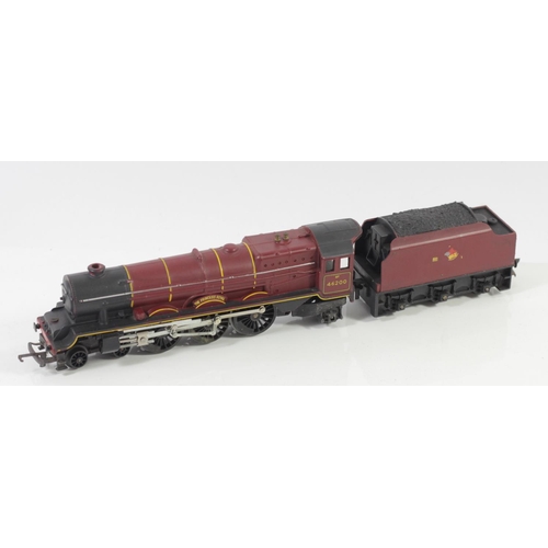 8 - Two Hornby OO gauge locomotives to include, L.M.S 46200 The Princess Royal locomotive & tender, and ... 