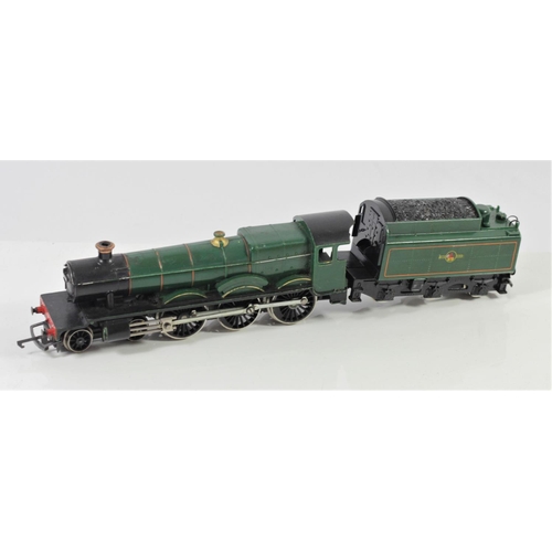 9 - Two Hornby OO gauge locomotives to include, B.R. 4983 Albert Hall locomotive & tender, and Standard ... 