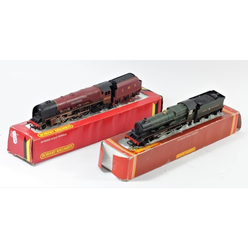 10 - Two boxed Hornby OO gauge locomotives to include, King Henry VIII locomotive & tender, and L.M.S Cor... 