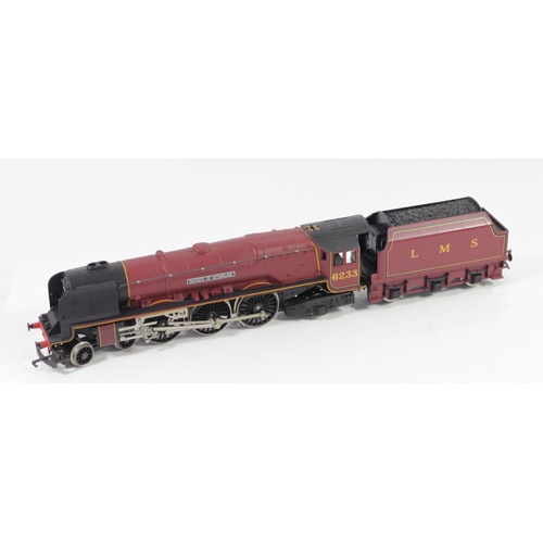 10 - Two boxed Hornby OO gauge locomotives to include, King Henry VIII locomotive & tender, and L.M.S Cor... 