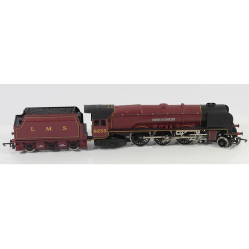 10 - Two boxed Hornby OO gauge locomotives to include, King Henry VIII locomotive & tender, and L.M.S Cor... 