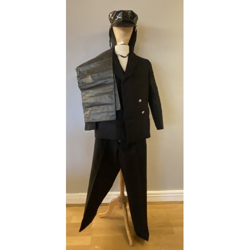 55 - A British Railways N.E.R Hull West goods guards uniform for J.W. Harrison, Mineral Priory, made by R... 