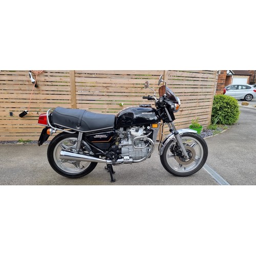 452 - 1981 Honda CX500, 498cc. Registration number RGW 525X. Frame number PC012312879. Engine number CX500... 