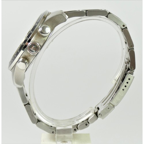 109 - Tissot 1853 stainless steel quartz date multi dial gentleman's wristwatch, ref T039417 B, original b... 