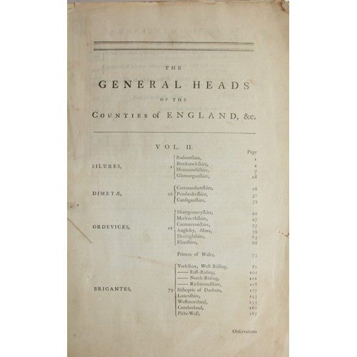 217 - Camden, William. Britannia: or a Chorographical Description of Great Britain and Ireland. London. 17... 